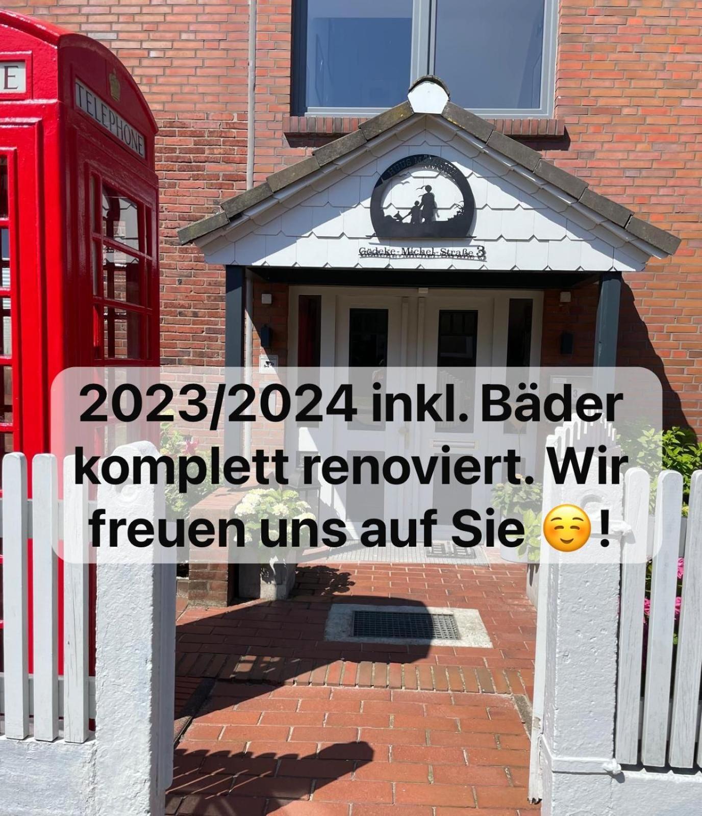 Huus Moevchen Apartman Borkum Kültér fotó